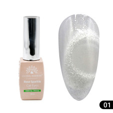 Rose Sparkle Cat Eye Gel Polish