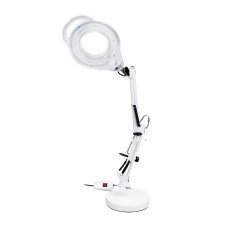 Magnifying glass lamp